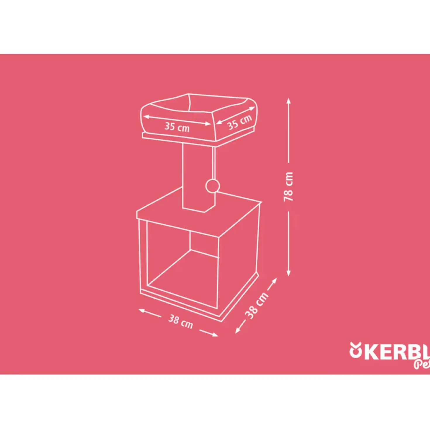 Kerbl Krabpaal Noah II Grijs