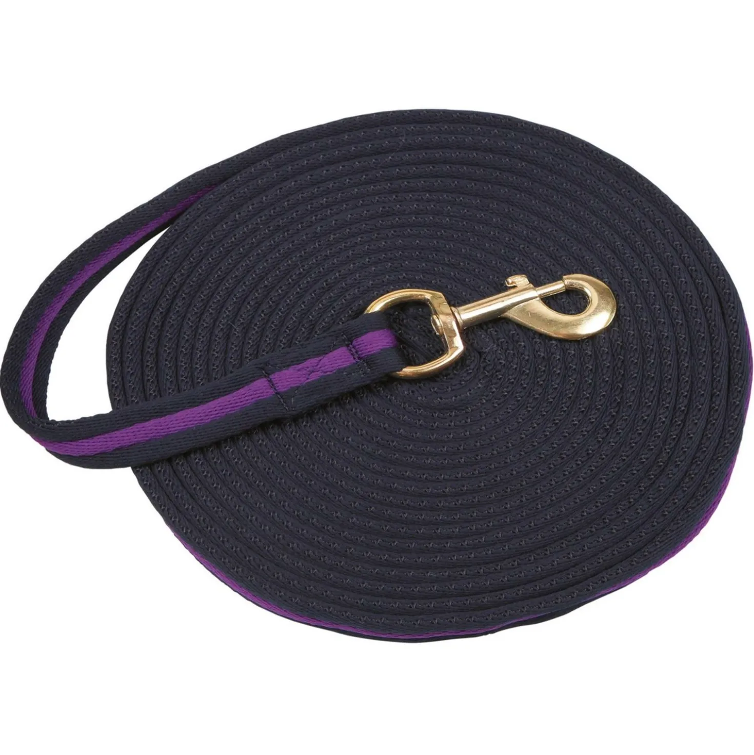 Kerbl Longeerlijn Softgrip 8mtr Blauw/Violet