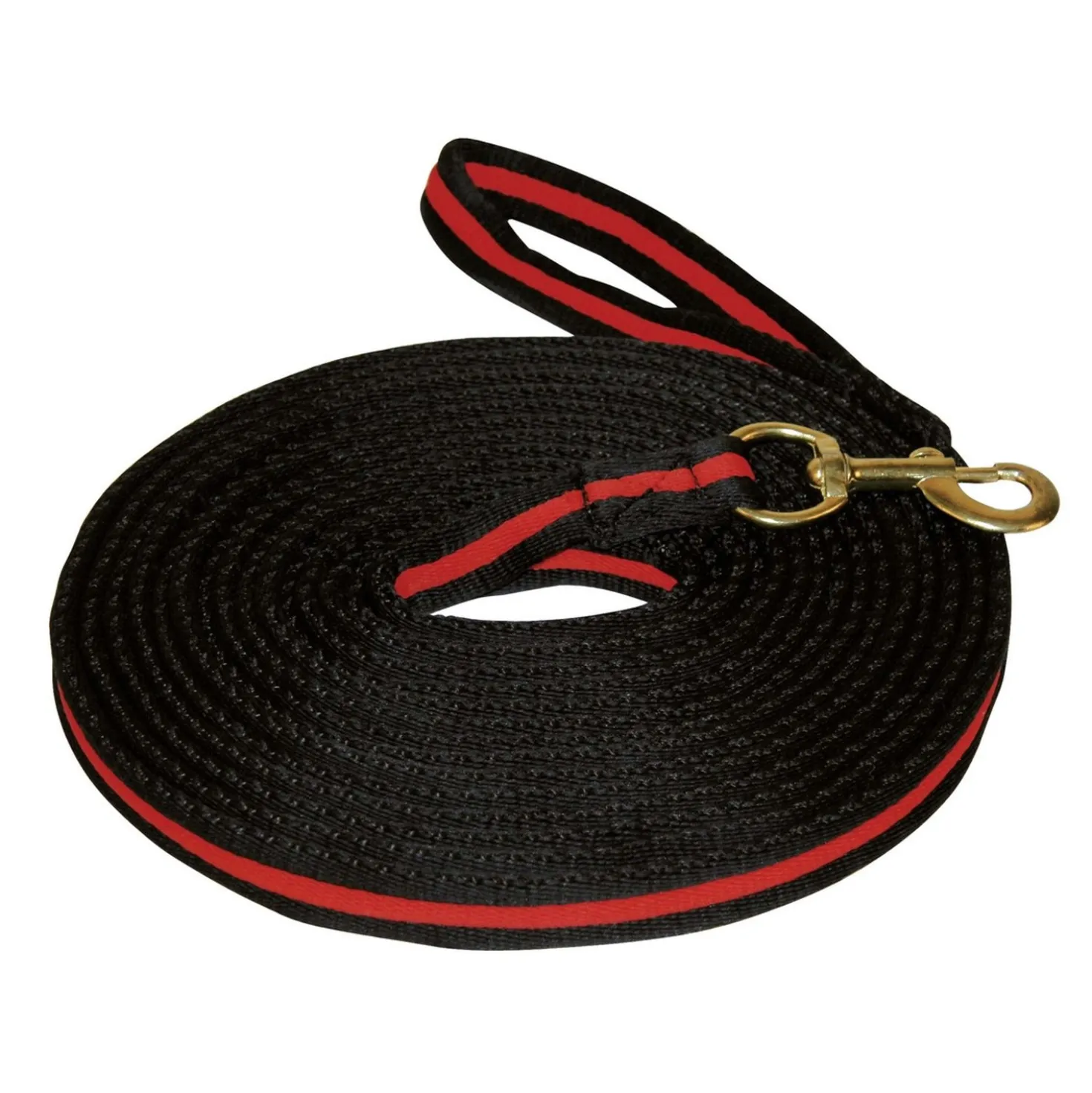 Kerbl Longeerlijn Softgrip 8mtr Zwart/Rood