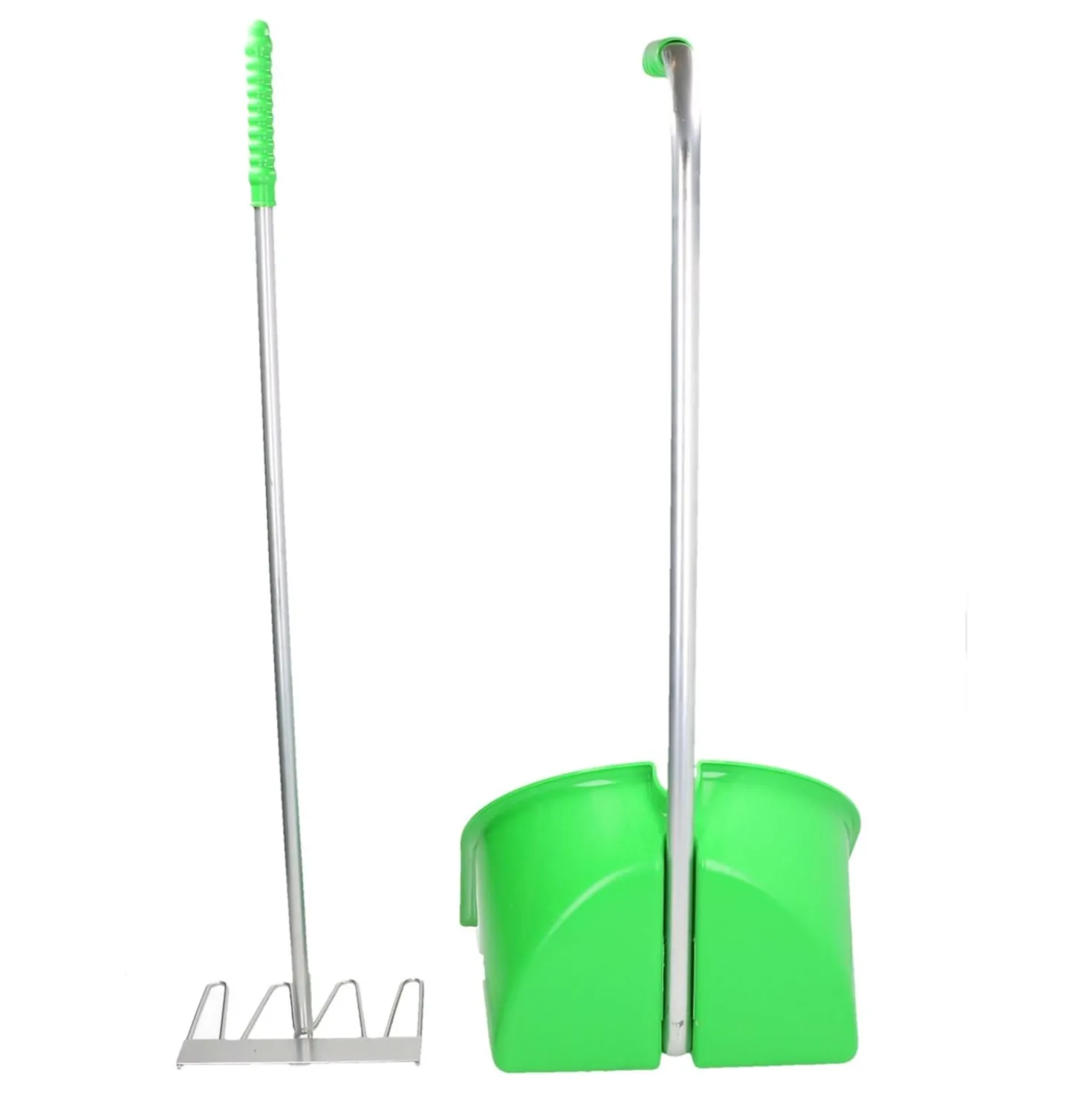 Kerbl Mestboy Compleet met Hark Lichtgroen