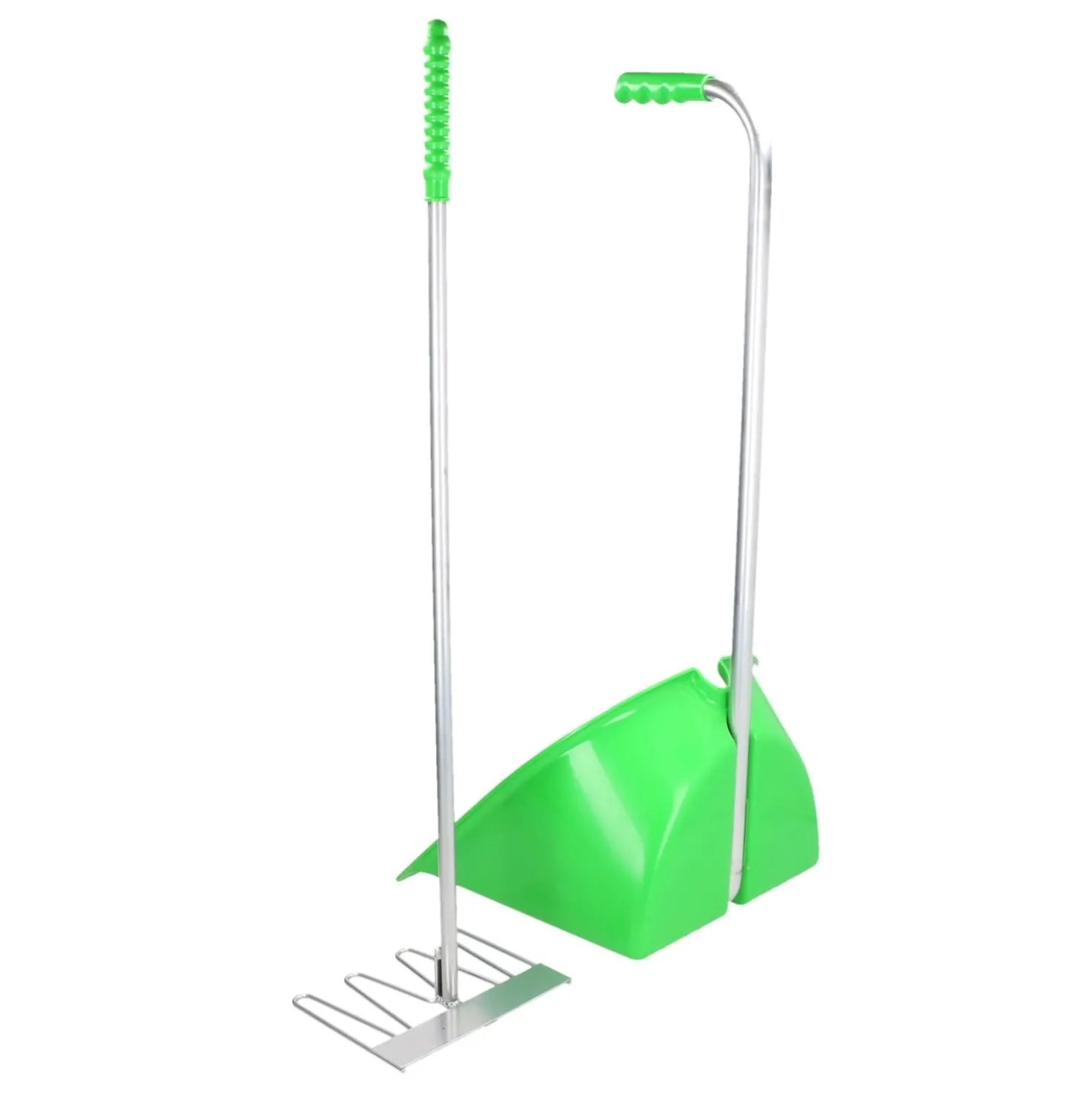 Kerbl Mestboy Compleet met Hark Lichtgroen
