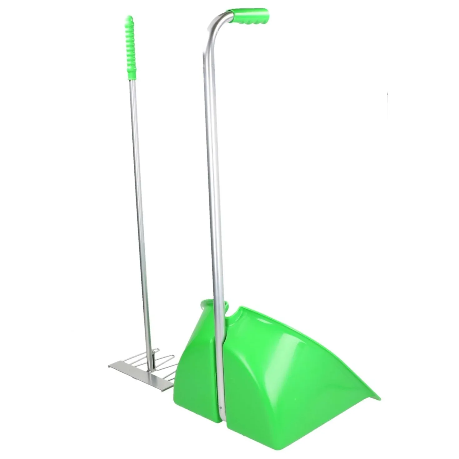 Kerbl Mestboy Compleet met Hark Lichtgroen