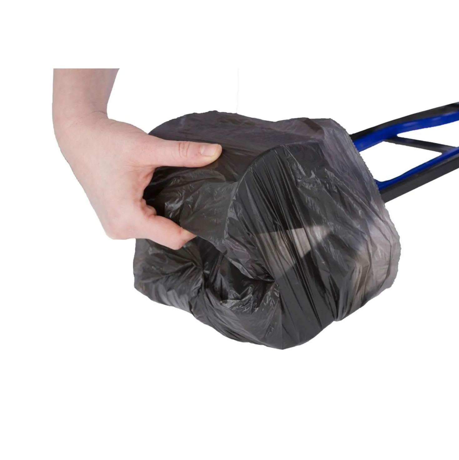 Kerbl Mestvork Maxi Clean Up Blauw/Zwart