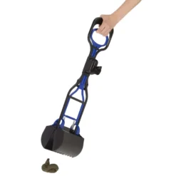 Kerbl Mestvork Maxi Clean Up Blauw/Zwart