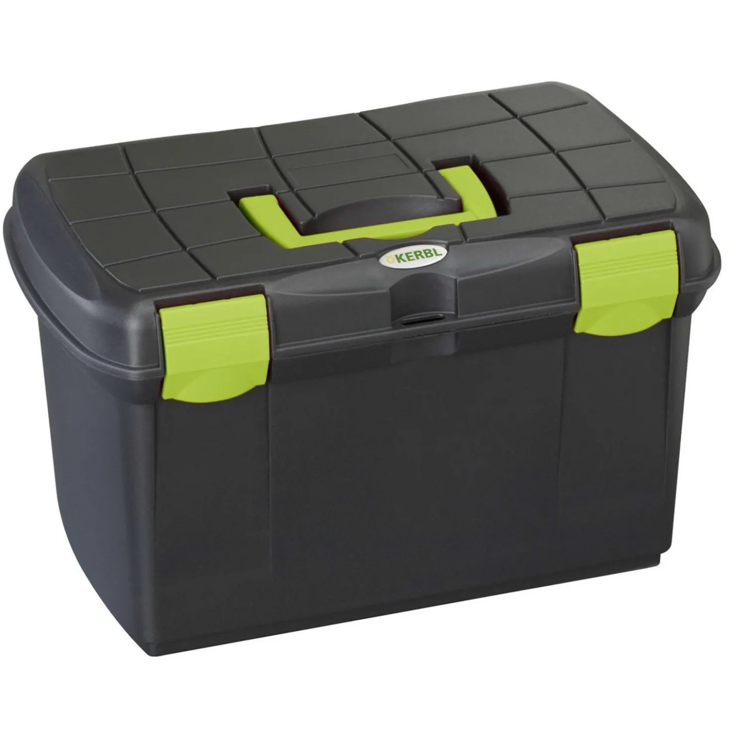 Kerbl Opbergbox met Uitneembare Inzet Zwart/Pistache