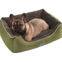 Kerbl Pluche Bed Samuel Groen/Grijs