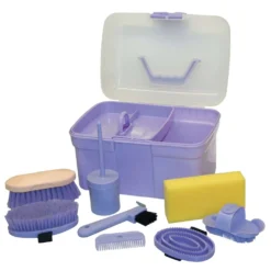 Kerbl Poetsbox Kinderen Compleet Lila