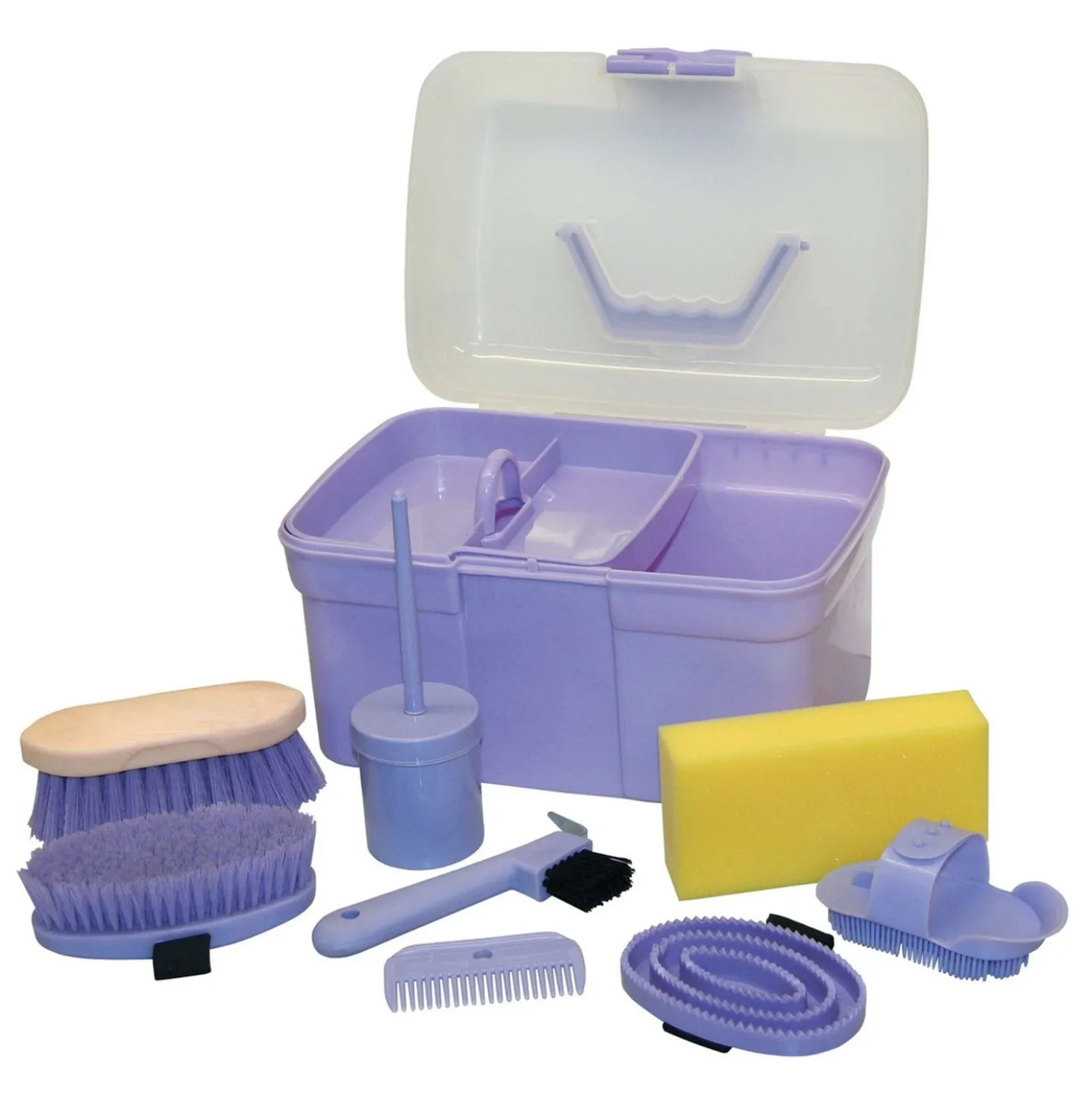 Kerbl Poetsbox Kinderen Compleet Lila