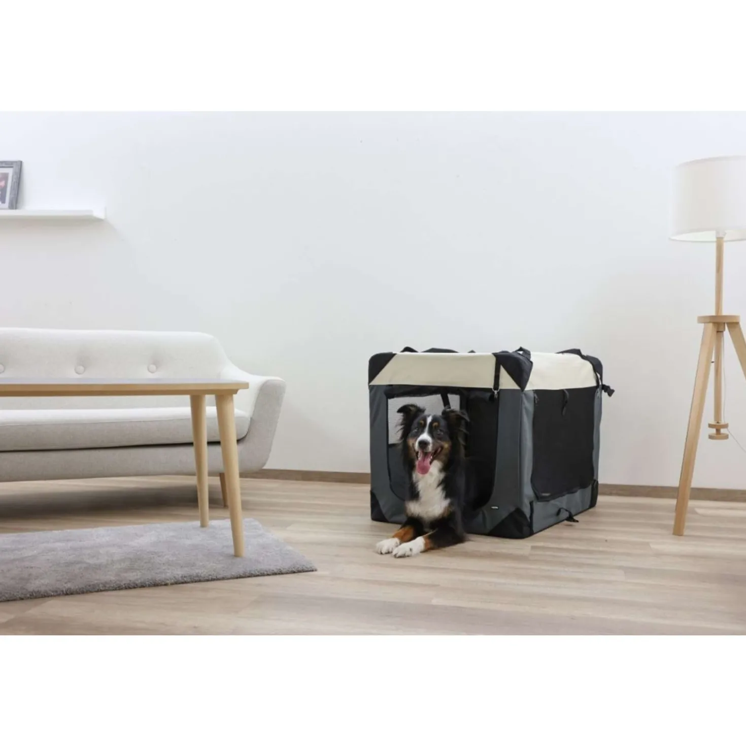 Kerbl Reisbox Journey grijs/beige