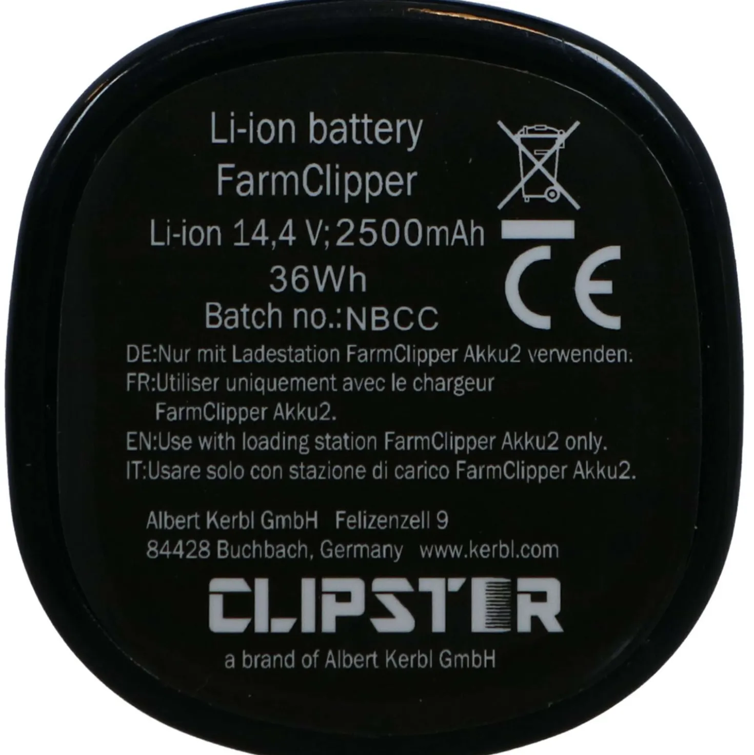 Kerbl Reserve Batterij FarmClipper 14,4V