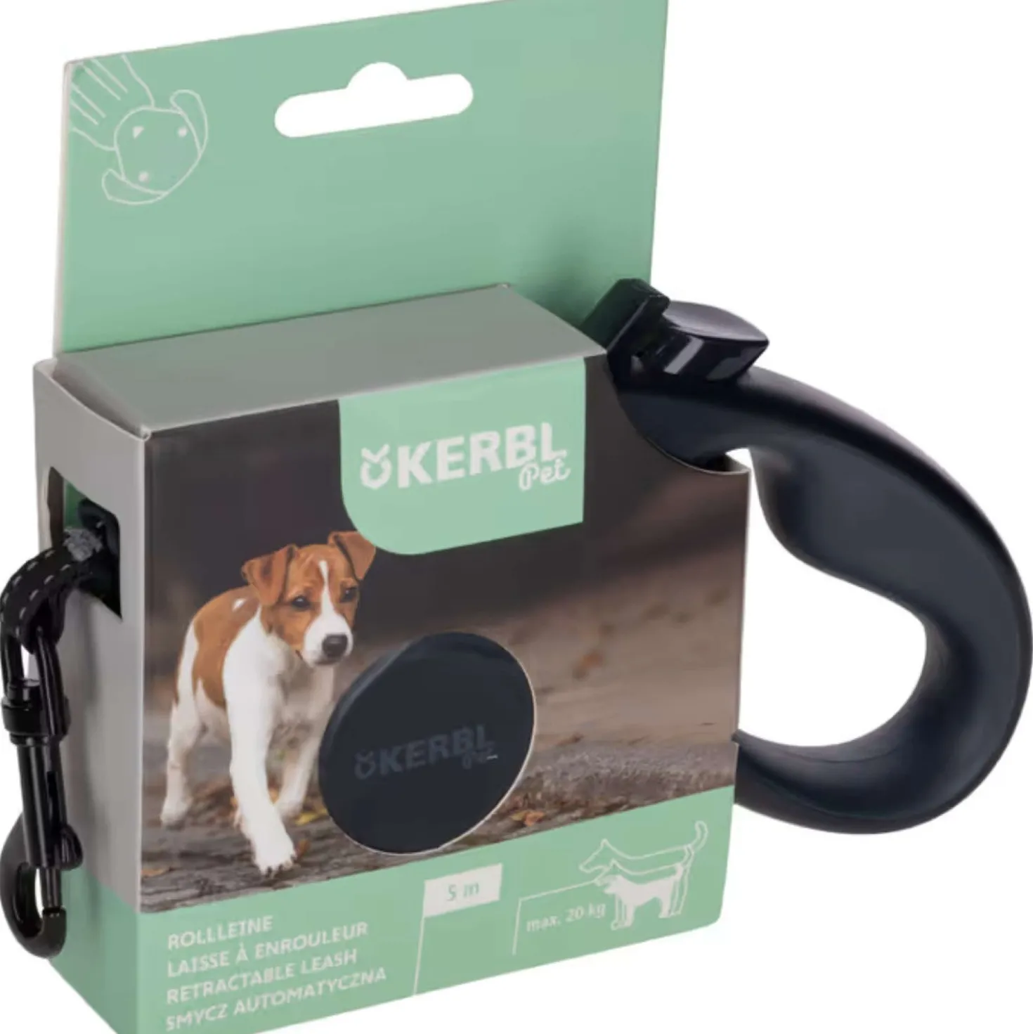 Kerbl Rollijn 5m Zwart