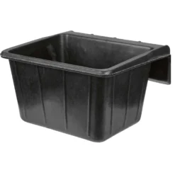Kerbl Rubber Hangvoerbak Zwart