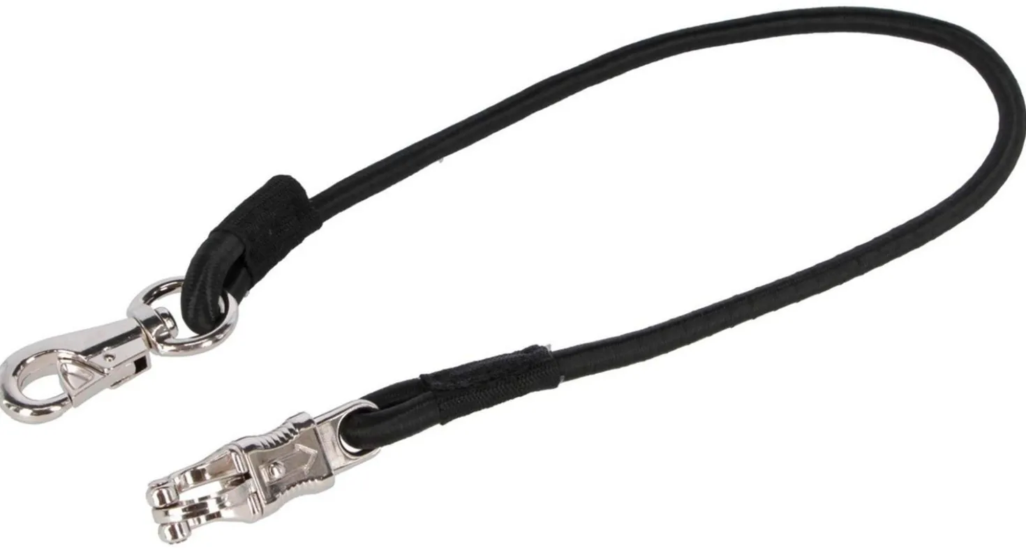 Kerbl Vastzettouw Rubber Zwart
