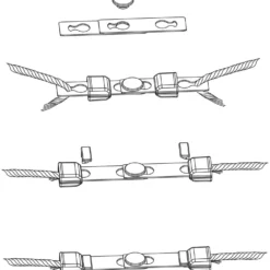 Kerbl Veiligheidskoppeling Litzclip 6 Stuks