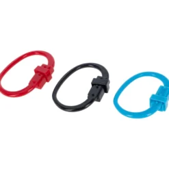 Kerbl Veiligheidsring Safety Tie-Down Rood/Zwart/Blauw