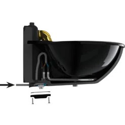Kerbl Verwarmbare Geemailleerde Drinkbak H10, 24V, 80 Watt