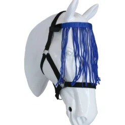 Kerbl Vliegenfrontriem Blauw