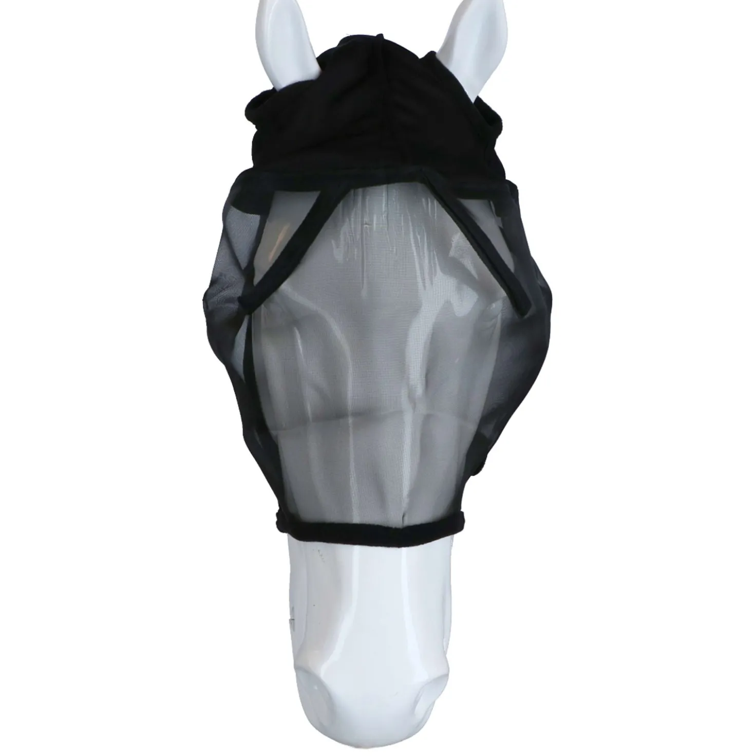 Kerbl Vliegenmasker met Ooruitsparing Zwart