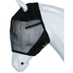 Kerbl Vliegenmasker met Ooruitsparing Zwart