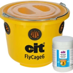 Kerbl Vliegenval Cit FlyCage6 Set Geel