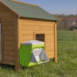 Kerbl Voederautomaat met Beschermklep Groen