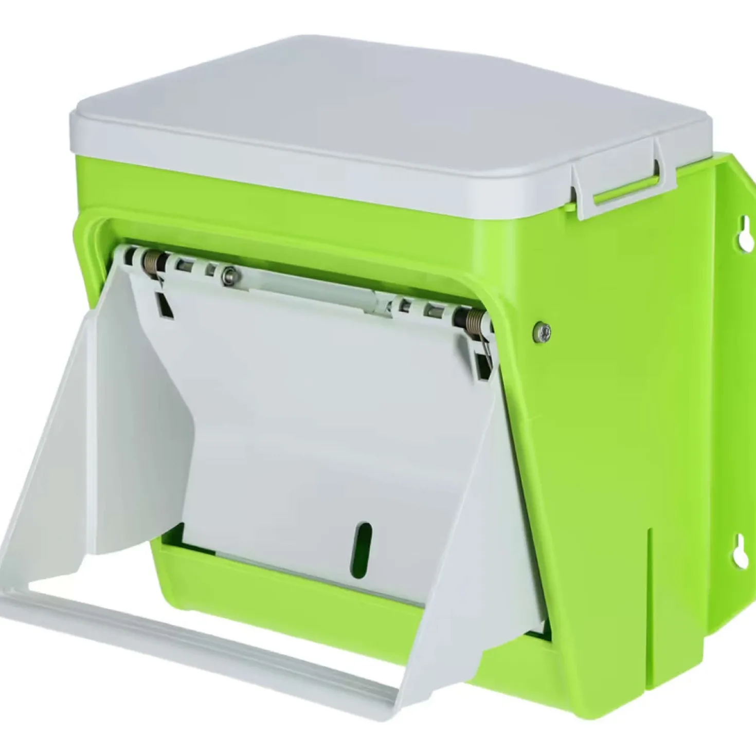 Kerbl Voederautomaat met Beschermklep Groen