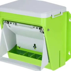 Kerbl Voederautomaat met Beschermklep Groen