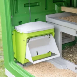 Kerbl Voederautomaat met Beschermklep Groen