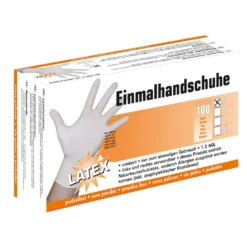 Kerbl Wegwerphandschoen Latex, 100 stuks