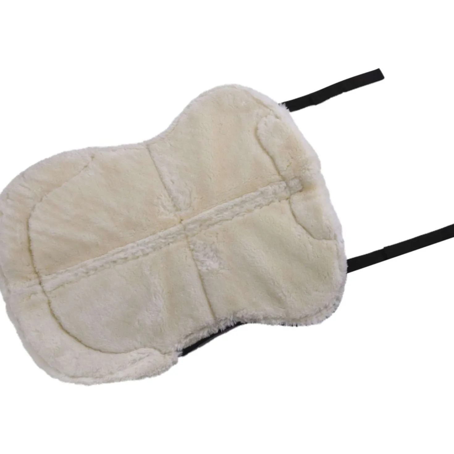 Kerbl Zadelonderlegger Corrective Antislip Nep Bont Zwart