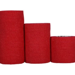 Kerbl Zwachtels Equilastic Zelfhechtend 4,5m Rood
