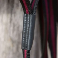 Kieffer Longeerlijn Soft Anja Beran Zwart/Burgundy