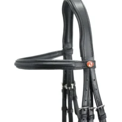 Kieffer Trenshoofdstel Economy Ultrasoft Engels Zwart