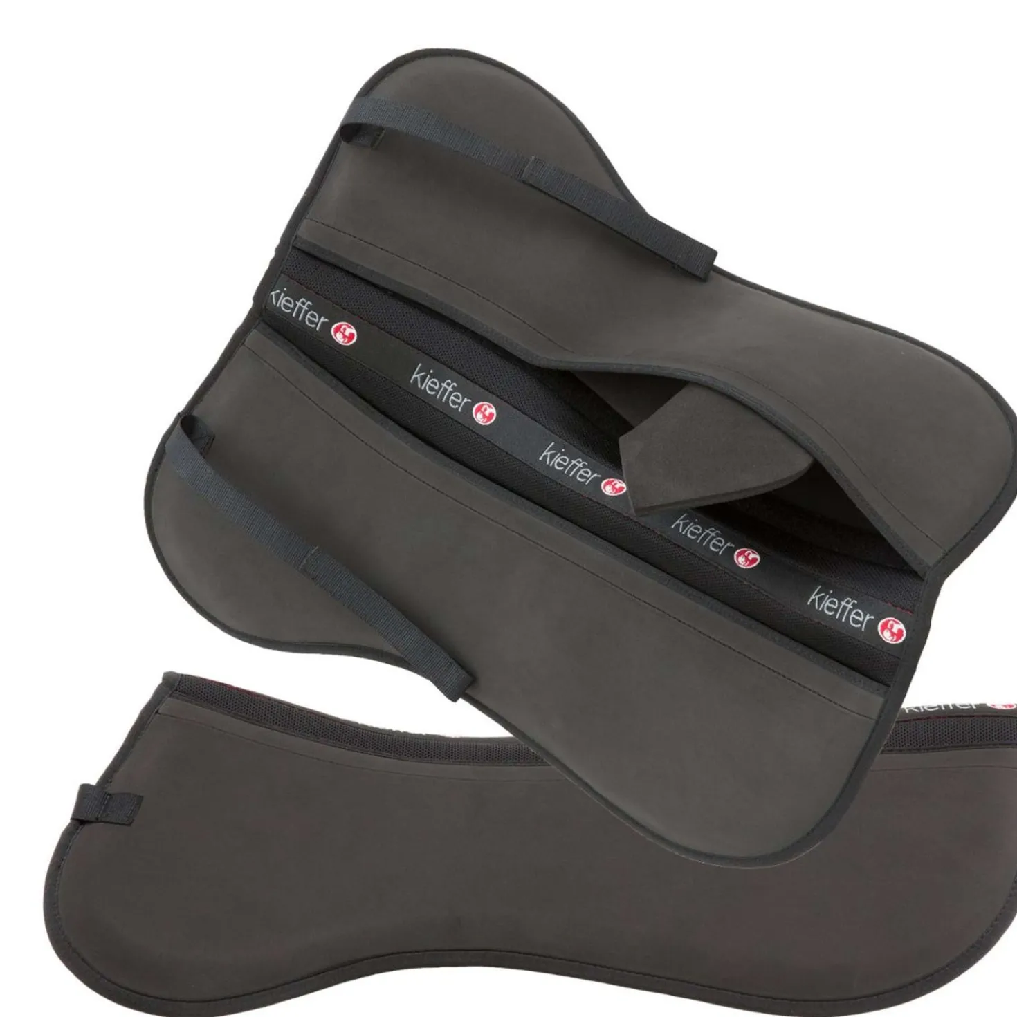 Kieffer Zadelonderlegger Air-Tex Zwart