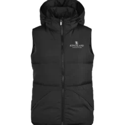 Kingsland Bodywarmer Classic Met Capuchon Unisex Zwart