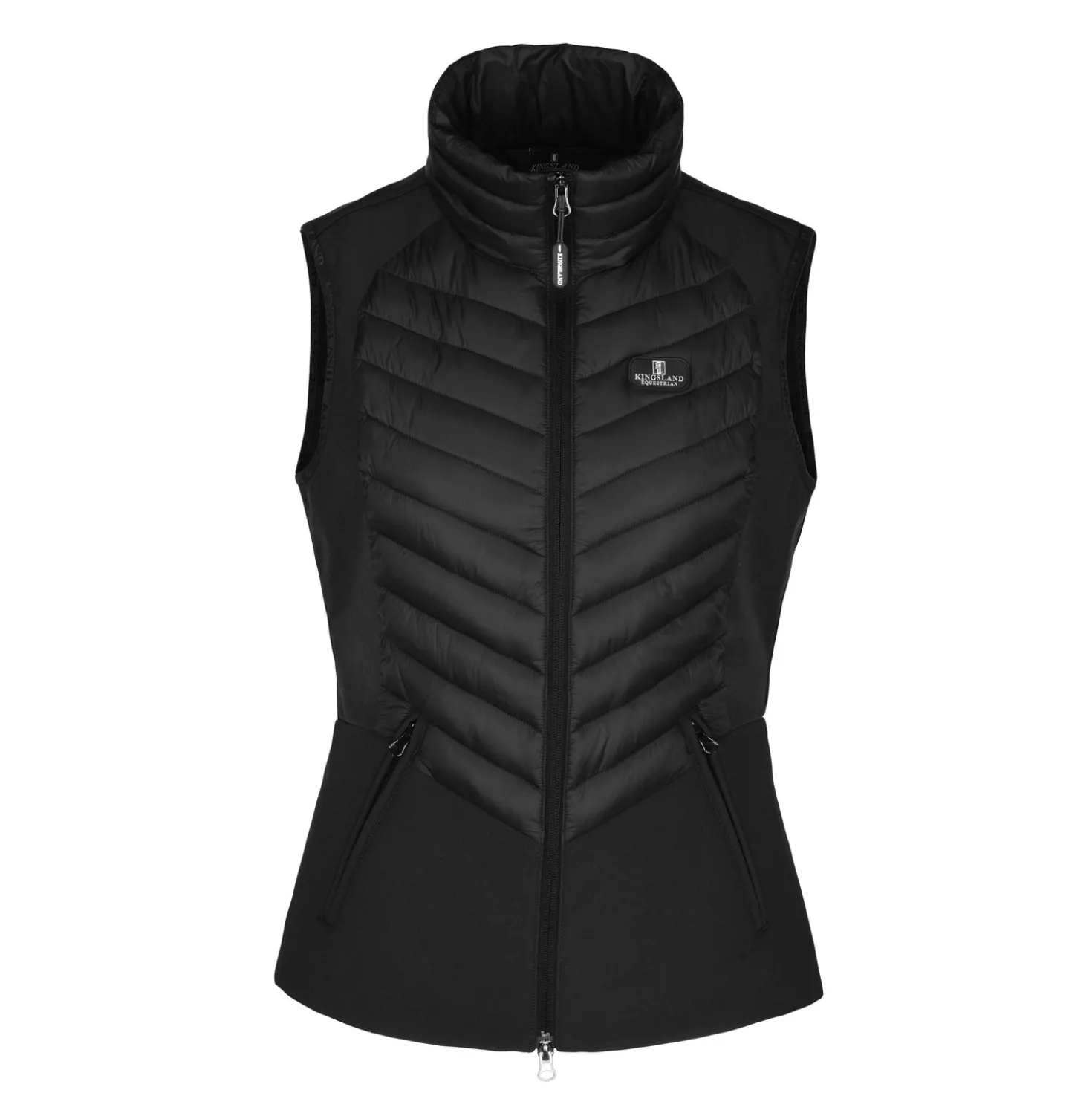 Kingsland Bodywarmer Classic Hybrid Zwart