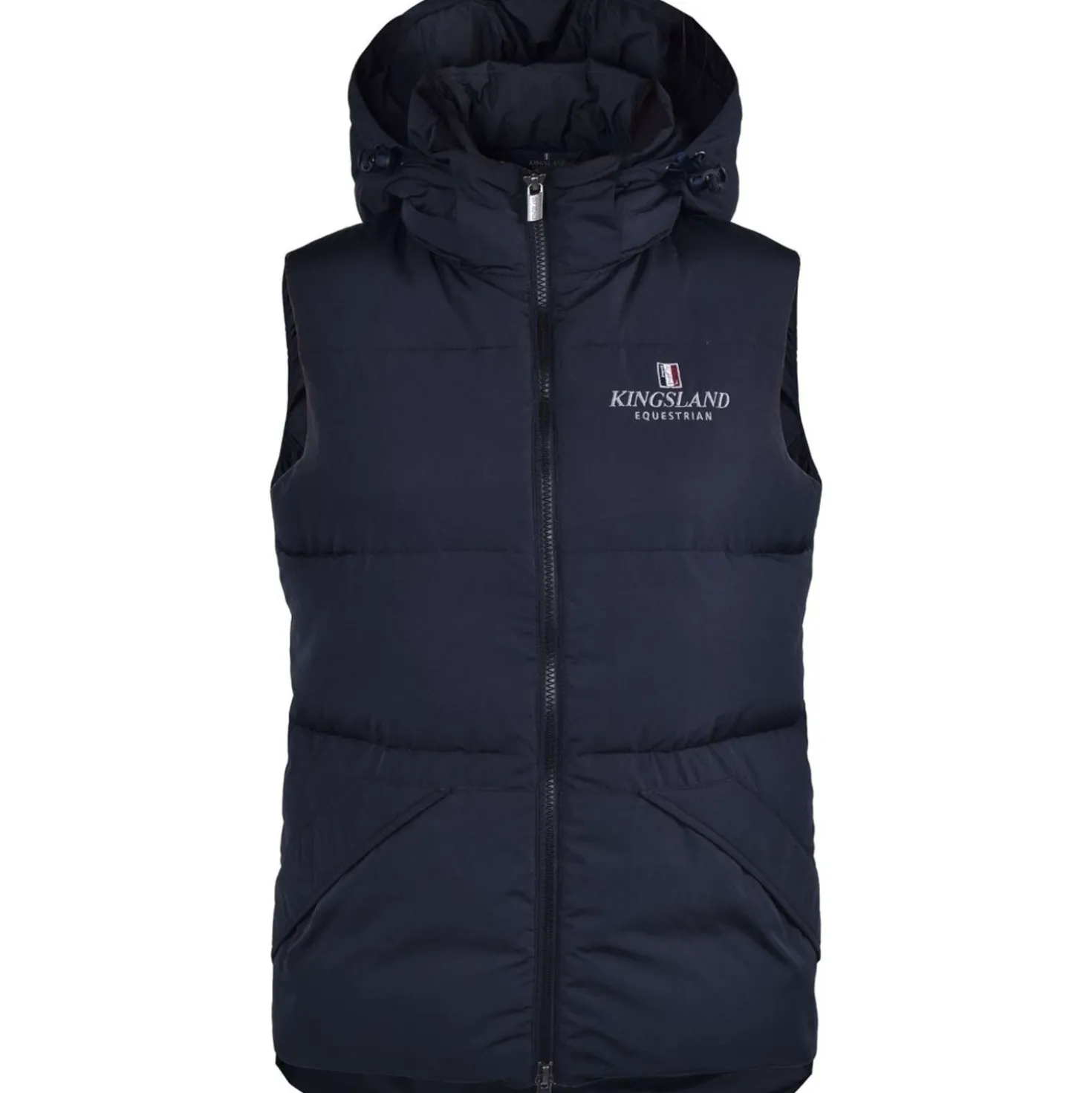 Kingsland Bodywarmer Classic Met Capuchon Unisex Navy