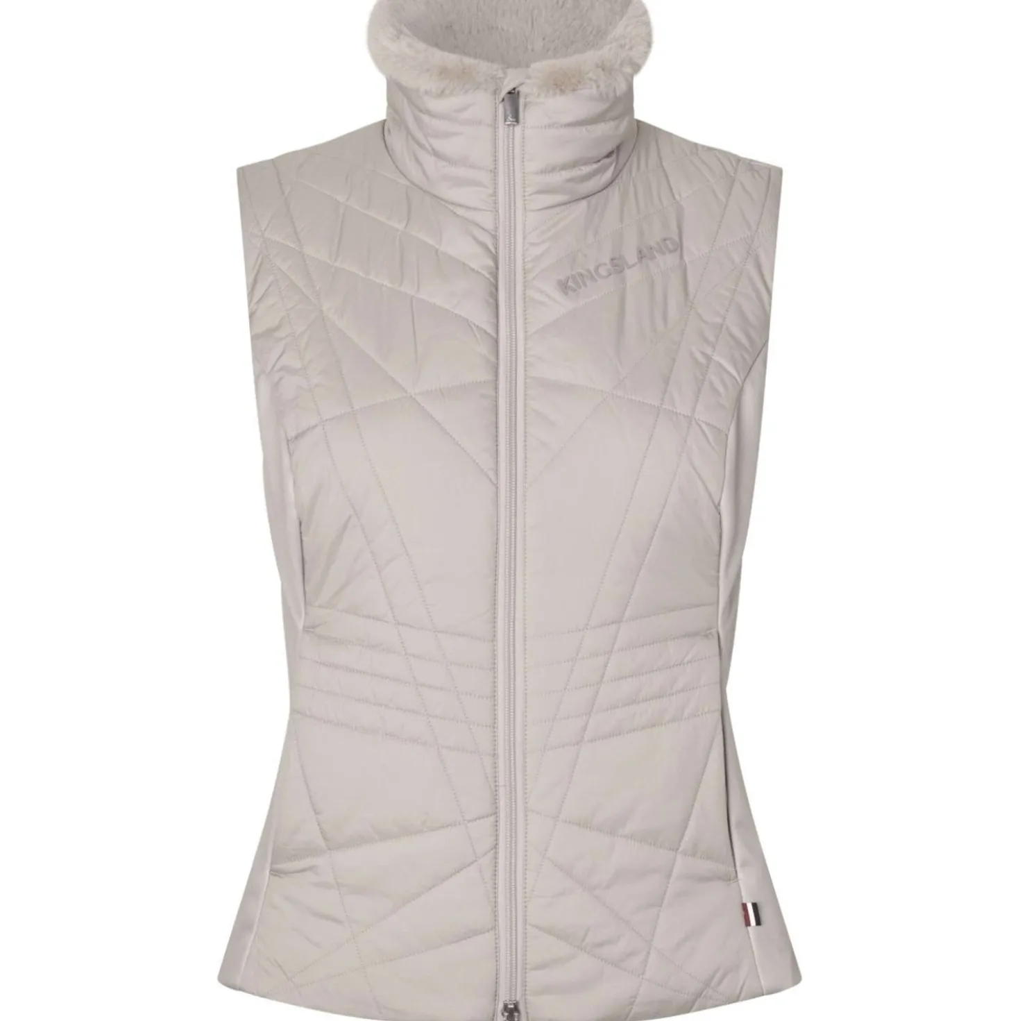 Kingsland Bodywarmer KLAlba Dames Beige Dove