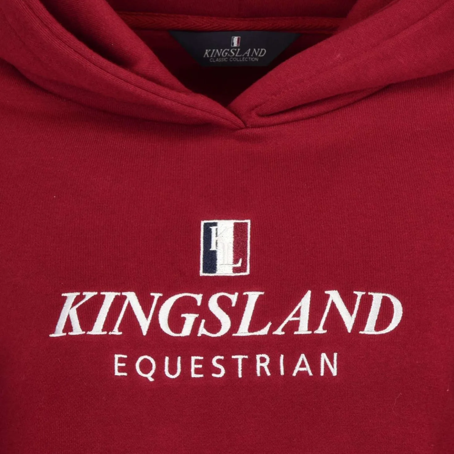 Kingsland Hoodie Classic Unisex Bordeaux