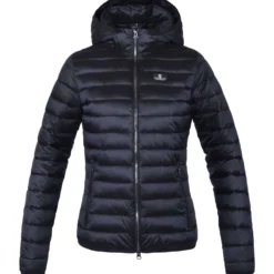 Kingsland Jas Classic met Capuchon Gewatteerd Dames Navy