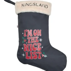 Kingsland Kerstsok KLArthur Navy