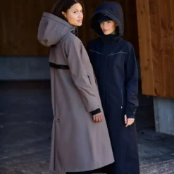 Kingsland Lange Jas KLLucia Waterproof Brown Iron