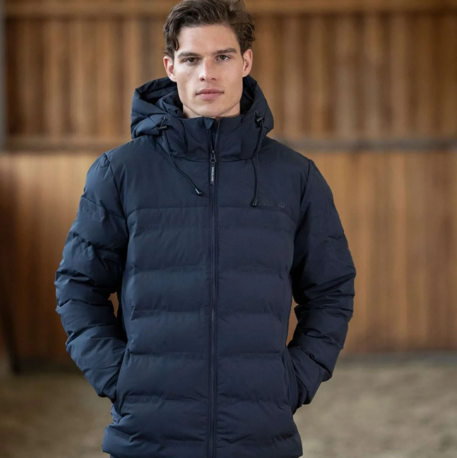 Kingsland Parka KLAiko Heren Navy