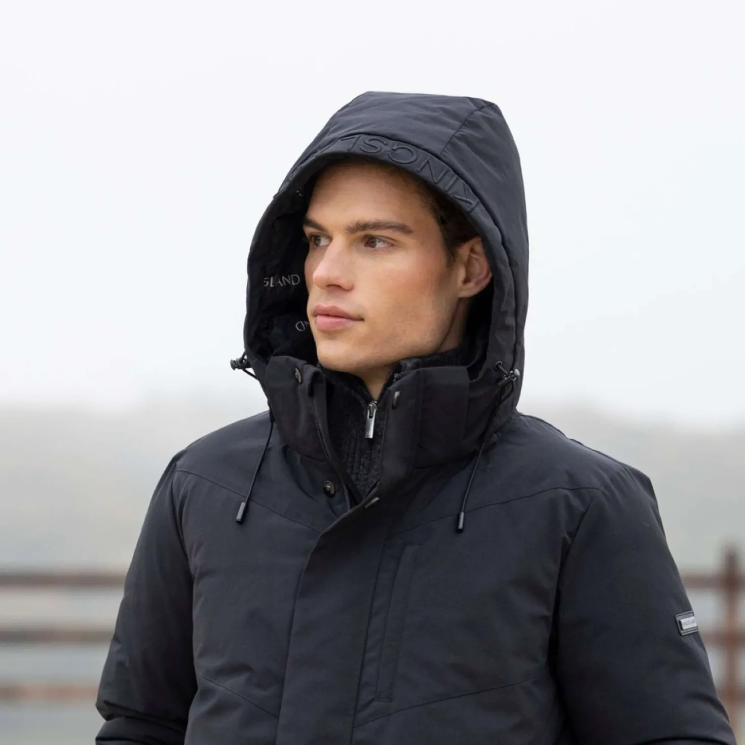 Kingsland Parka KLAron Heren Zwart