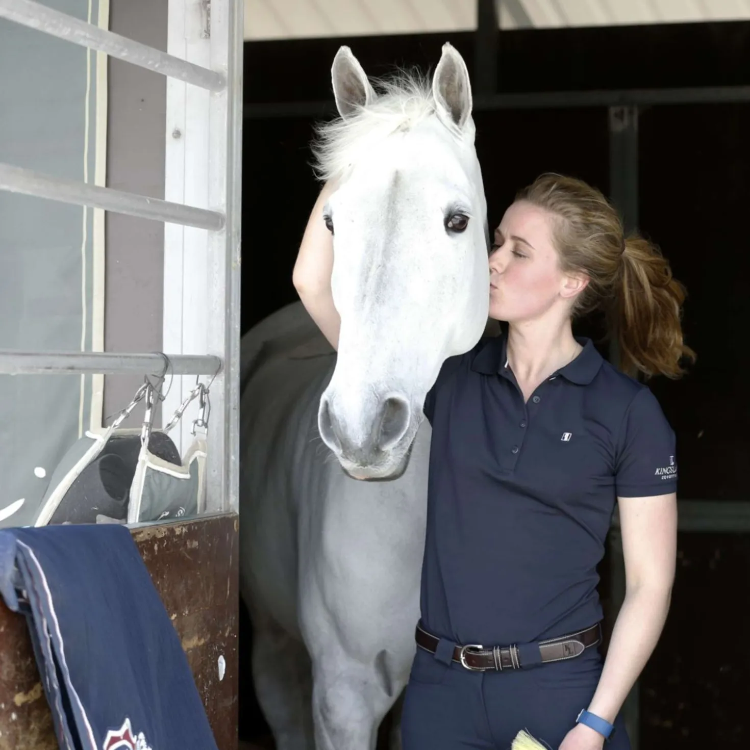 Kingsland Polo Shirt Classic Dames Navy