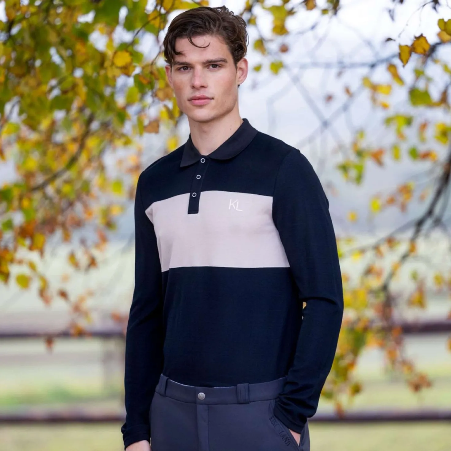 Kingsland Poloshirt KLAxel Heren Zwart