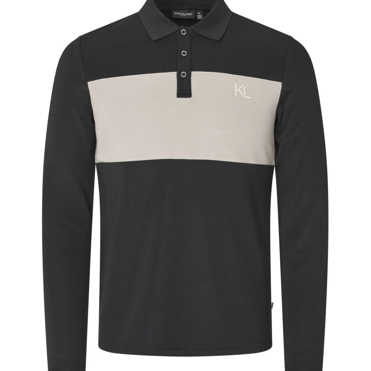 Kingsland Poloshirt KLAxel Heren Zwart