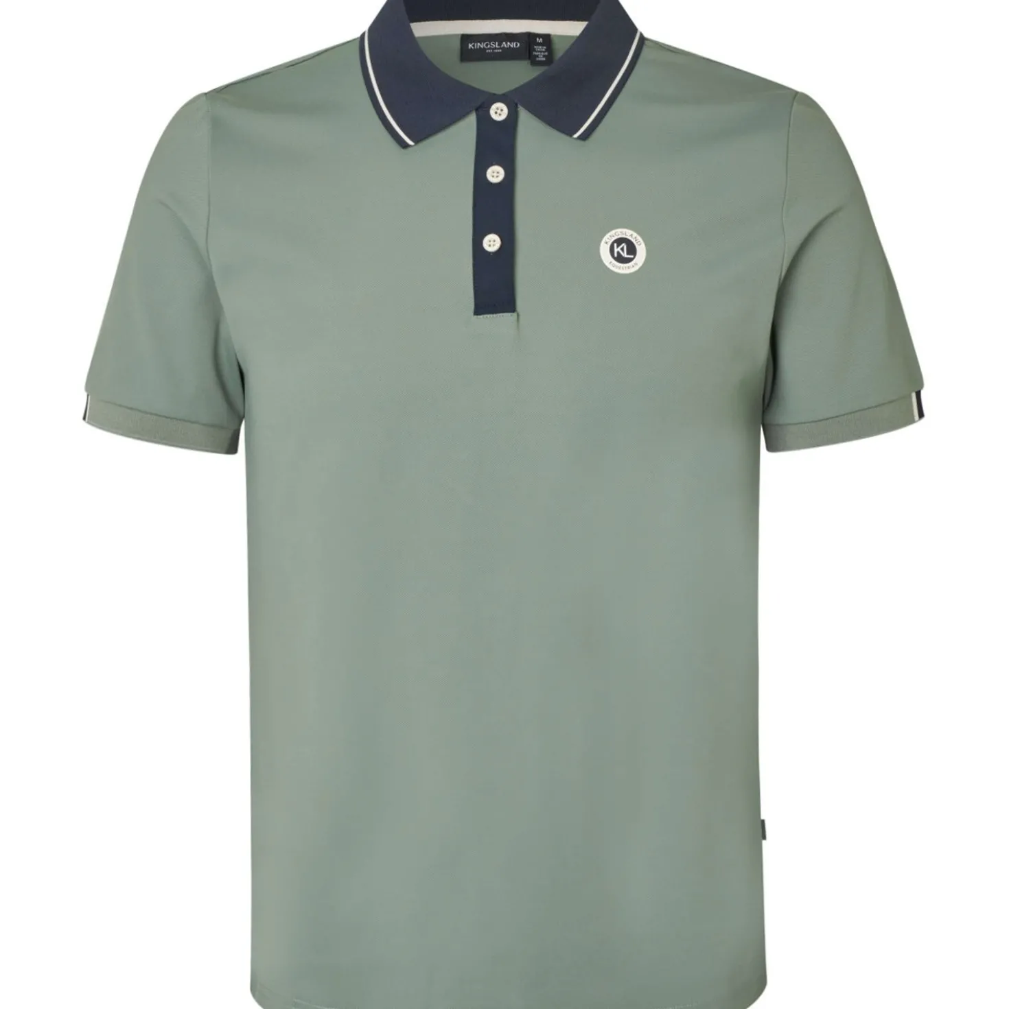Kingsland Poloshirt KLLorenzo Heren Green Agave