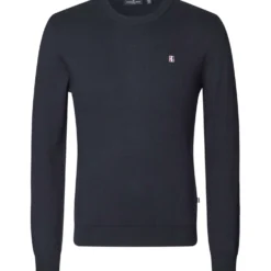 Kingsland Pullover Classic O-Neck Heren Navy