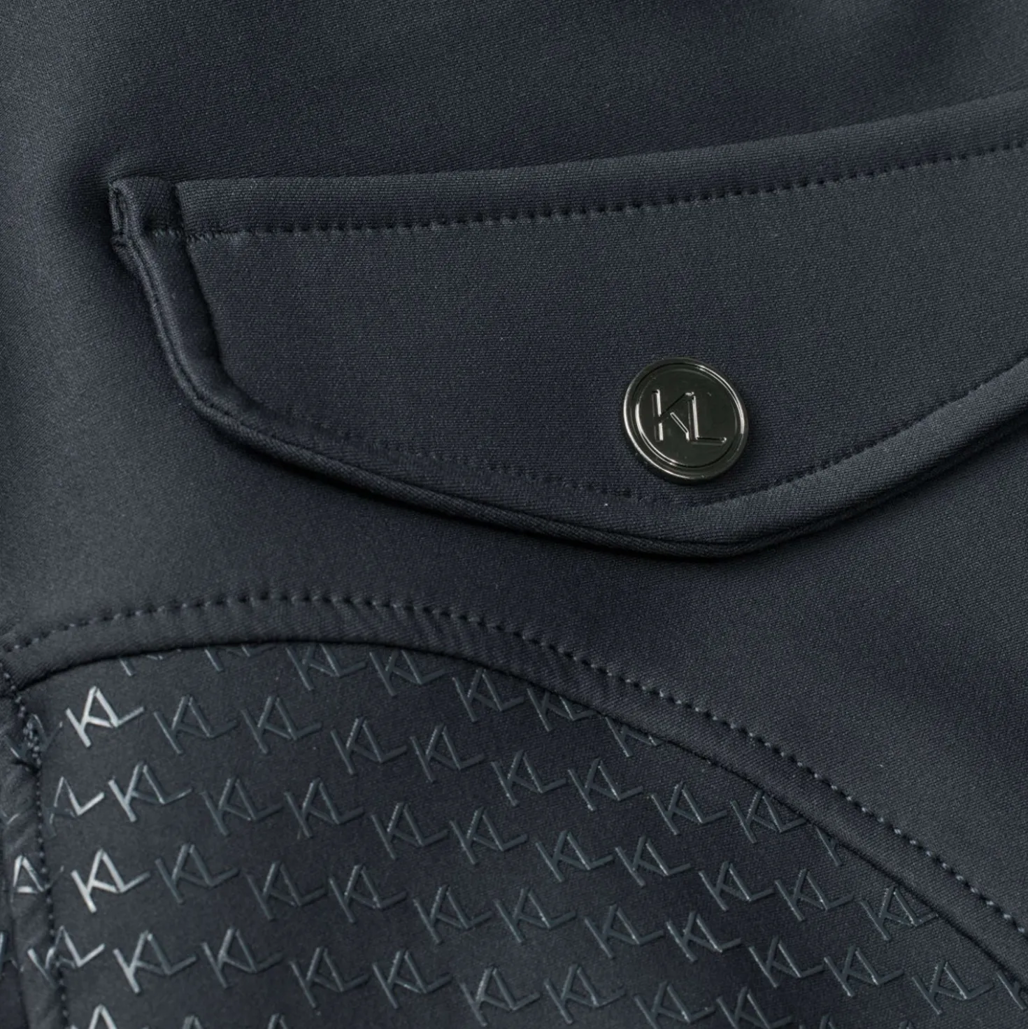 Kingsland Rijbroek KLKatty Full Grip Navy